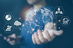 big data, link to online communication, cloud storage, internet world and social media-GettyImages-1441155515