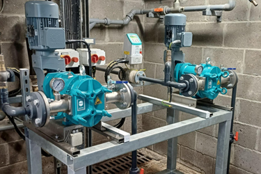 The Borger pumps are up off the floor and so much easier to work on_ The Borger pumps are up off the floor and so much easier to work on_