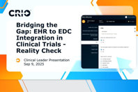 CRIO bridging the gap webinar