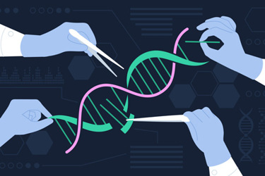 Genetic Engineering, biotechnology gene analysis-GettyImages-1485674887