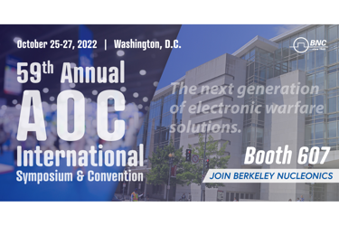 Berkeley Nucleonics - 59th Annual AOC 2022 Berkeley Nucleonics - 59th Annual AOC 2022