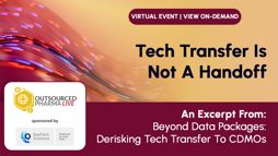 Tech Transfer Is Not A Handoff