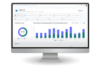 Medidata - financial scenario planning screen