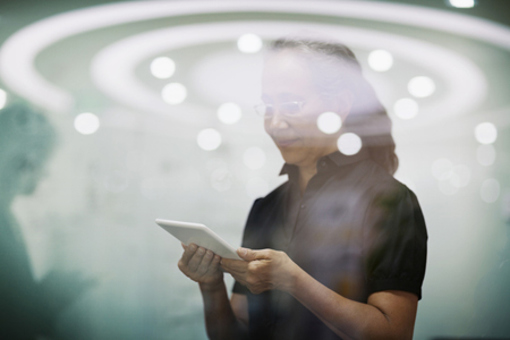 woman with smart tablet-GettyImages-1140745407