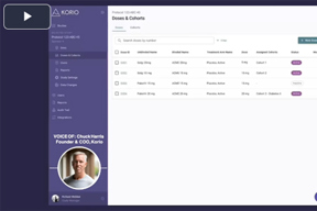 Korio Dosing Configuration Demo