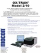 Oxygen Permeation Tester: OX-TRAN® Model 2/10 Oxygen Permeation Tester: OX-TRAN® Model 2/10
