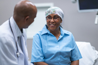 cancer patient in medical consultation-GettyImages-1174322643