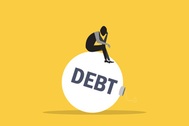 Debt and loan problem, financial mistake, bankruptcy, stress-GettyImages-2257060489