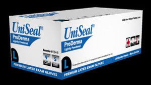 Lightly-Powdered Exam Gloves