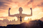 People power and mental strength concept-iStock-1277215720