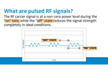 WTG - what are pulsed rf signals WTG - what are pulsed rf signals