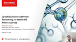 thermo lyophilization webinar