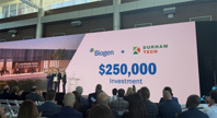 Biogen Celebrates 30 Years In RTP, Donates $250,000 To New Lab At Durham Tech
