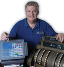 Michael Milligan, owner of Salinas Cash Register