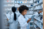 GettyImages-1036131880-pharmacy-pill-bottles-checklist-quality-management