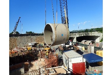 placing in shaft placing in shaft