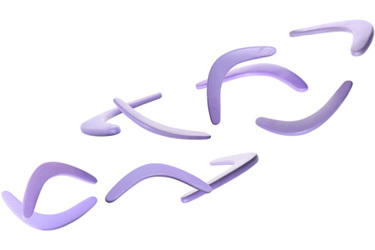 violet boomerangs-GettyImages-1327419851 violet boomerangs-GettyImages-1327419851