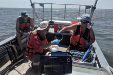 Cyanweb app pr scientists boat