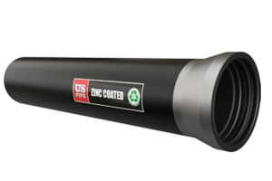 metallic zinc coated pipe