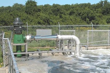 Post-treatment Aeration Maintains Dissolved Oxygen in Effluent High-Solids Wastewater Prior to River Discharge_PIX