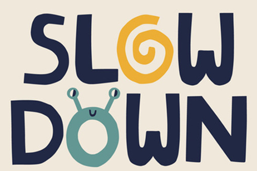 motivational affirmation phrase, slow down-GettyImages-2246396945