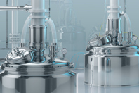 biopharmaceutical drug manufacturing, bioreactor facility-GettyImages-2281747941