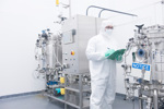 Fermentation Of Live Biotherapeutic Products In cGMP Environments Scientist Using Bioreactor GettyImages-532549174