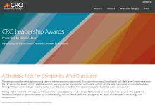 Clinical Leader CRO Awards Website