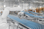 Digital Transformation Optimizes Production, Quality, And Compliance GettyImages-1938951579-automation-filling-bottles-modern-robot-manufacturing