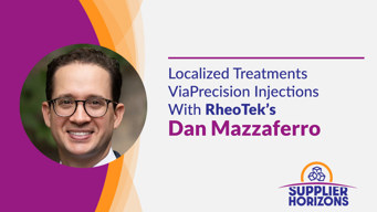 Localized Treatments Via Precision Injections With RheoTek's Dan Mazzaferro