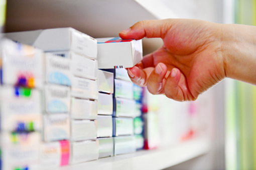 Drugs on a shelf_GettyImages-980130778