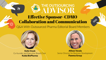 Effective Sponsor–CDMO Collaboration and Communication