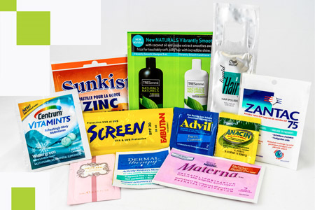 Pouch Contract Packaging And Sample Packs