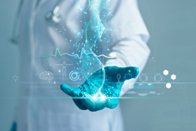 GettyImages-1343098807-cell-and-gene-dna-helix-modern-hand