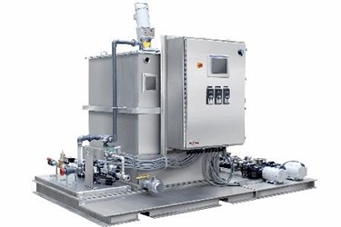 liquid polymer feeding liquid polymer feeding