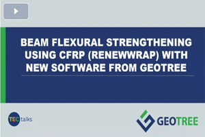 Beam Flexueral Strengthening Using CFRP (RenewWrap) With New Software From GeoTree cfrp