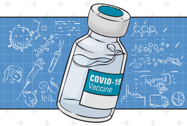 COVID 19 Vaccine Vial