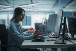 IT Programmer working at desk-GettyImages-1354205042