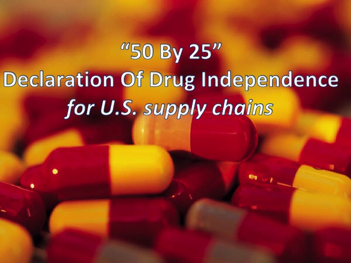 Sign The “50 By 25” Declaration Of Drug Independence