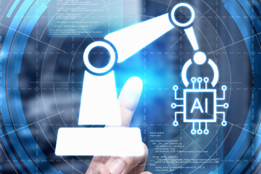 futuristic automation, artificial intelligence, smart manufacturing technology-GettyImages-2270354379