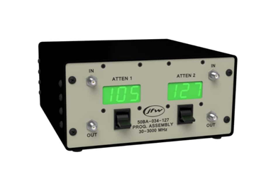 30 – 3000 MHz Mini Benchtop Programmable Attenuator Assembly: 50BA-034-127