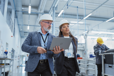 GettyImages-1462139281 engineers manufacturing plant