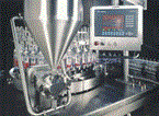 Custom liquid to semi-viscous filler rotary volumetric filler Custom liquid to semi-viscous filler rotary volumetric filler