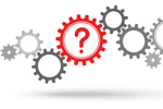 When In The Product's Life Cycle Does Continuous Manufacturing Make Sense? gears with question mark-GettyImages-835055848