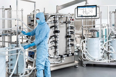 Single-Use Automated Depth Filtration System Allegro Connect