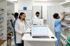 healthcare workers, hospital pharmacy, medicine-GettyImages-1773074128