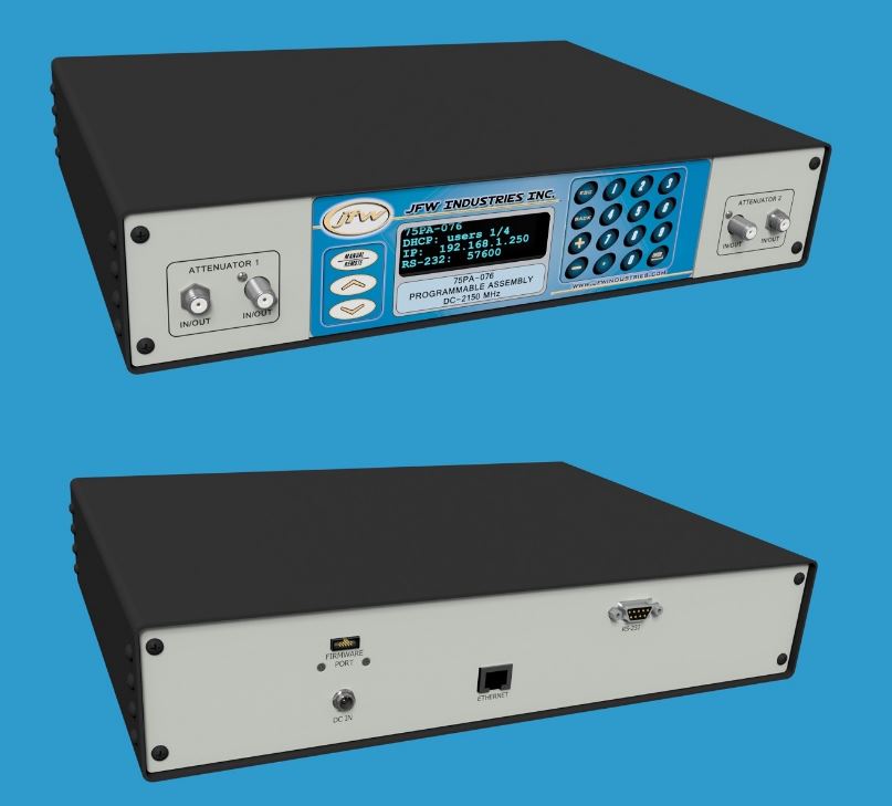 Multiple Programmable Attenuator System 75PA076