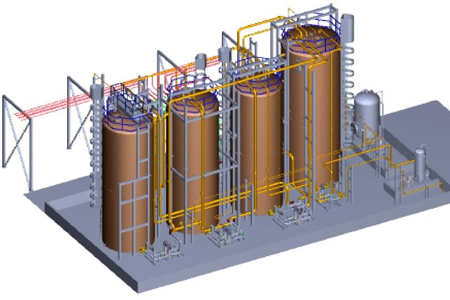 pH Adjustment System Wastewater Treatment Facility