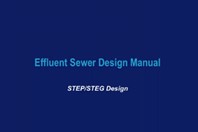 Effluent Sewer Design
