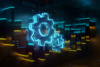 Harnessing Digitalization In Legacy Pharmaceutical Manufacturing GettyImages-1917725844 Digital Gears, Productivity Evolution, Production Efficiency Concept